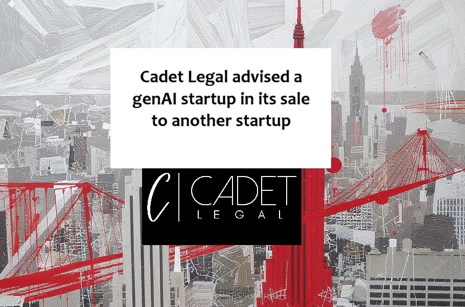 CADET LEGAL ADVISES SELLER ON DIVESTITURE OF NON-CORE ASSETS FOR AN ARTIFICIAL INTELLIGENCE COMPANY
