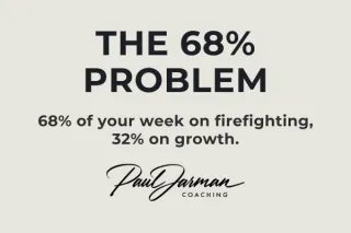 The 68% Problem - Why Working Harder Is Making Things Worse
