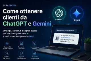 Come ottenere clienti da ChatGPT e Gemini: Guida Pratica