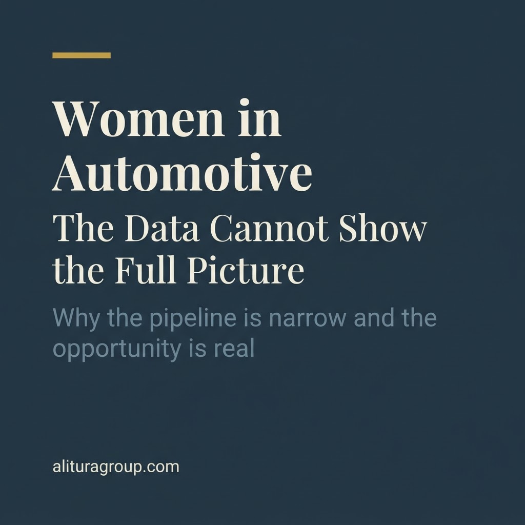 Women in Automotive Trades: Why the Data Cannot Show the Full Picture