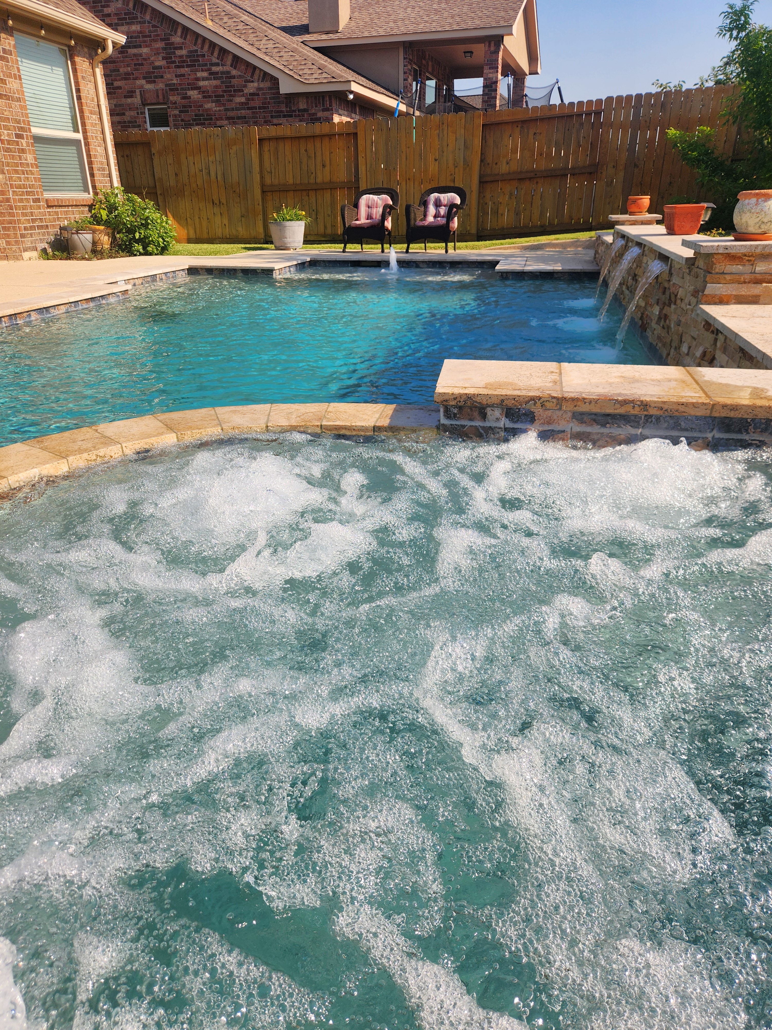 Backyard Outdoor Living Ideas in Cypress, TX | BPS Pools