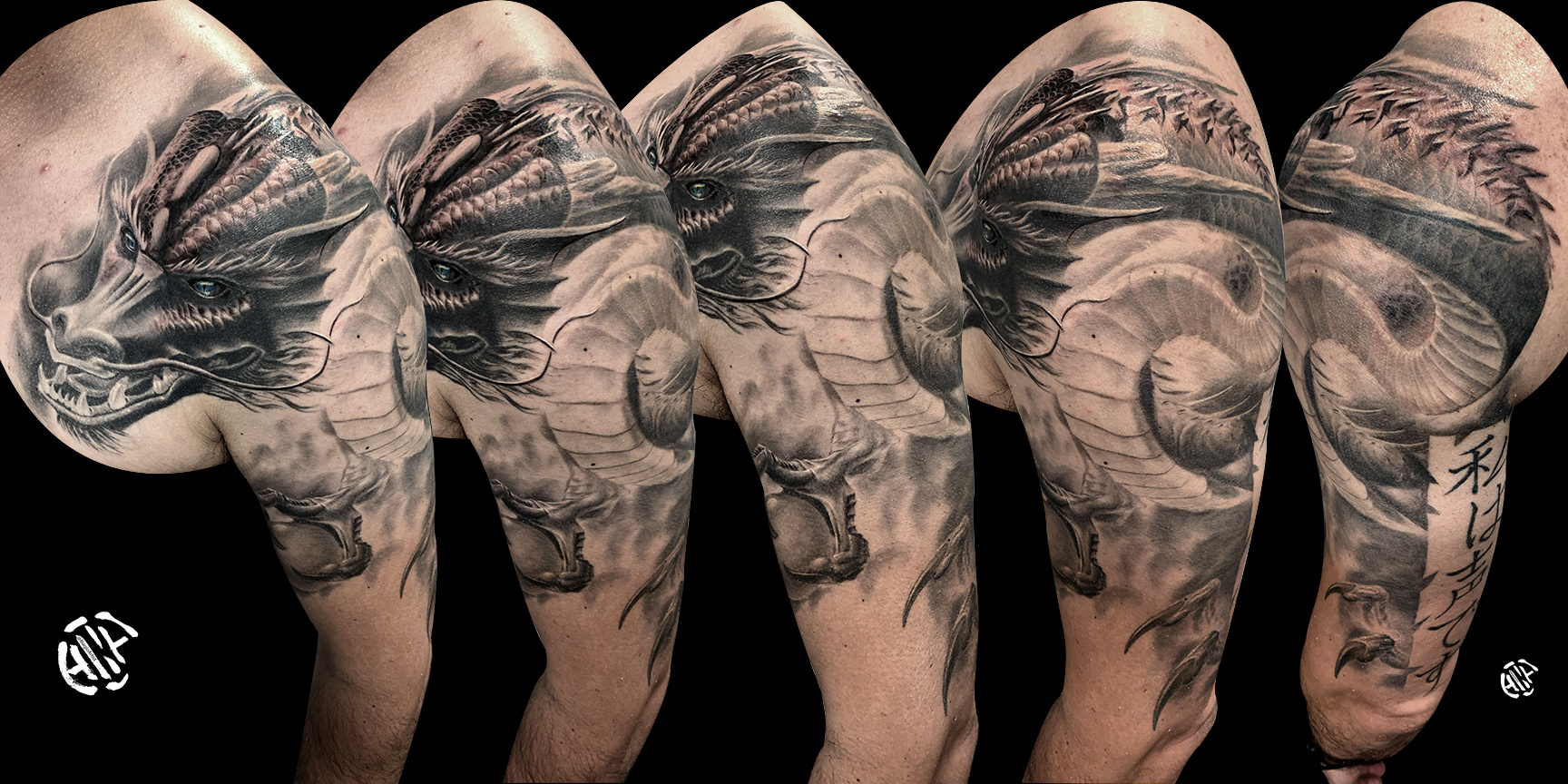 "I Am the Voice" Flying Japanese Dragon