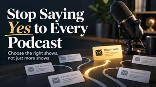 Your Podcast Guest Strategy Should Not Be “Say Yes to Everything”
