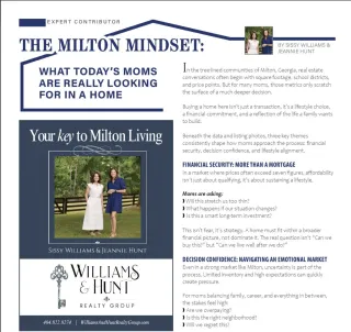 The Milton Mindset: What Today’s Moms Are Really Looking for in a Home