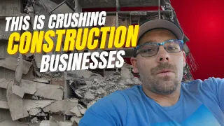 Why Construction Companies Can't Find Reliable Workers Anymore