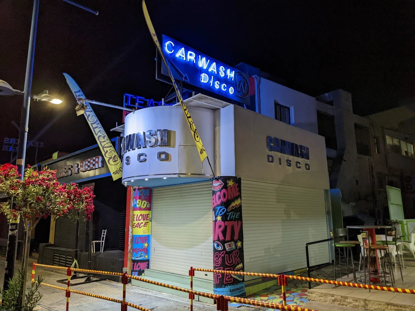 Carwash Disco Party