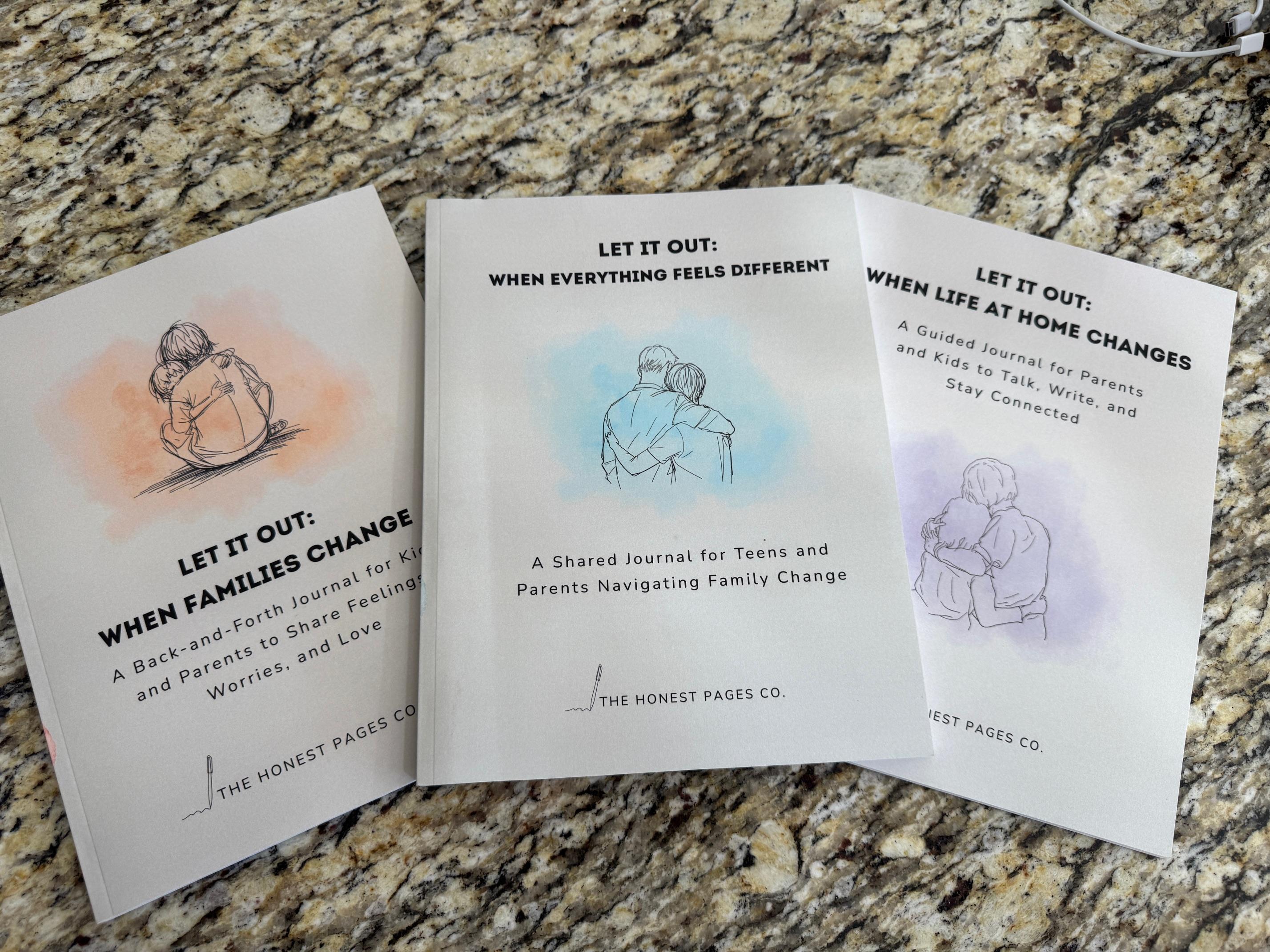 Helping Children Navigate Divorce: A Gentle Back-and-Forth Journal Approach for Ages 6–18