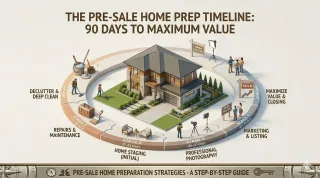 The Pre-Sale Home Prep Timeline: 90 Days to Maximum Value