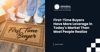 First-Time Buyers Have More Leverage in Today's Market Than Most People Realize