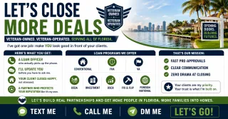 Florida Realtors: Brian Faeth at Universal Home Lending Has One Job and That Is Making You Look Good