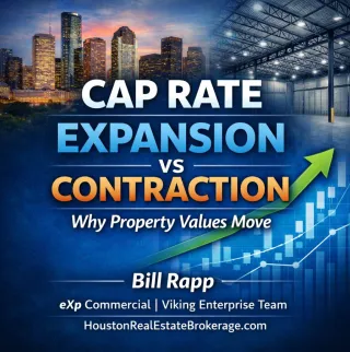 📉 Cap Rate Expansion & Contraction Explained Simply for CRE Investors 📈