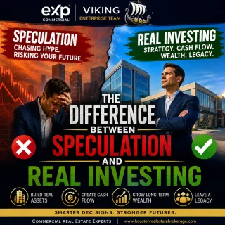 💰 Speculation vs Real Estate Investing: What Smart CRE Investors Know 🏢