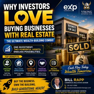 💼 Why Investors Love Buying Businesses With Real Estate 🏢💰 The Ultimate Wealth-Building Combination for Entrepreneurs & Investors