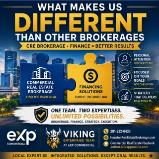 🏆 Why Viking Enterprise Team Delivers More Than Traditional Brokerages in Houston CRE 🏆