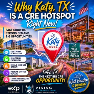 🏗️ Why Katy, TX Is Becoming One of Texas’ Hottest Commercial Real Estate Markets 📈