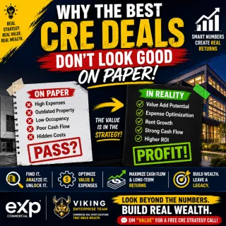 💰 Why the Best Commercial Real Estate Deals Look Terrible at First 👀🏢