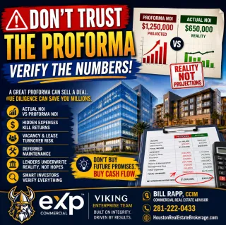 📉 Why Commercial Real Estate Proformas Are Often Misleading (And How Investors Get Burned) 🚨