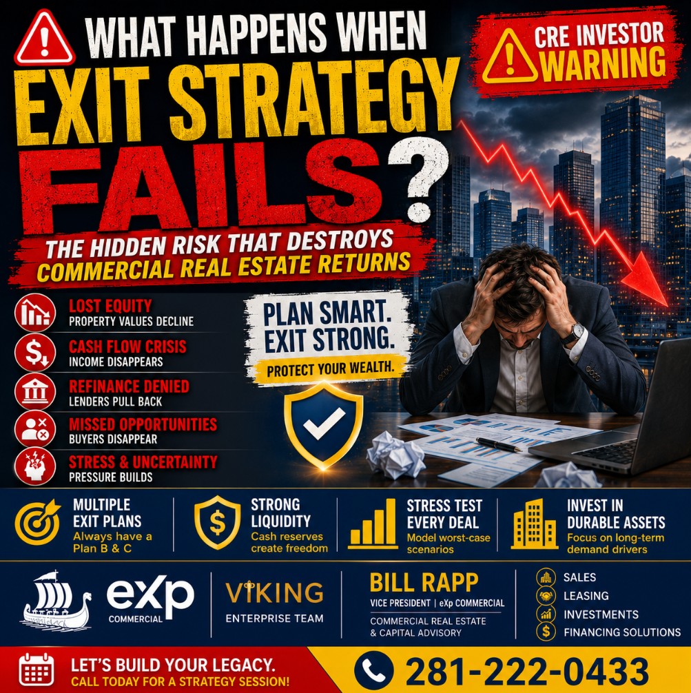 🚨 What Happens When Your Commercial Real Estate Exit Strategy Fails? The Costly Mistakes Investors Make 🏢💸