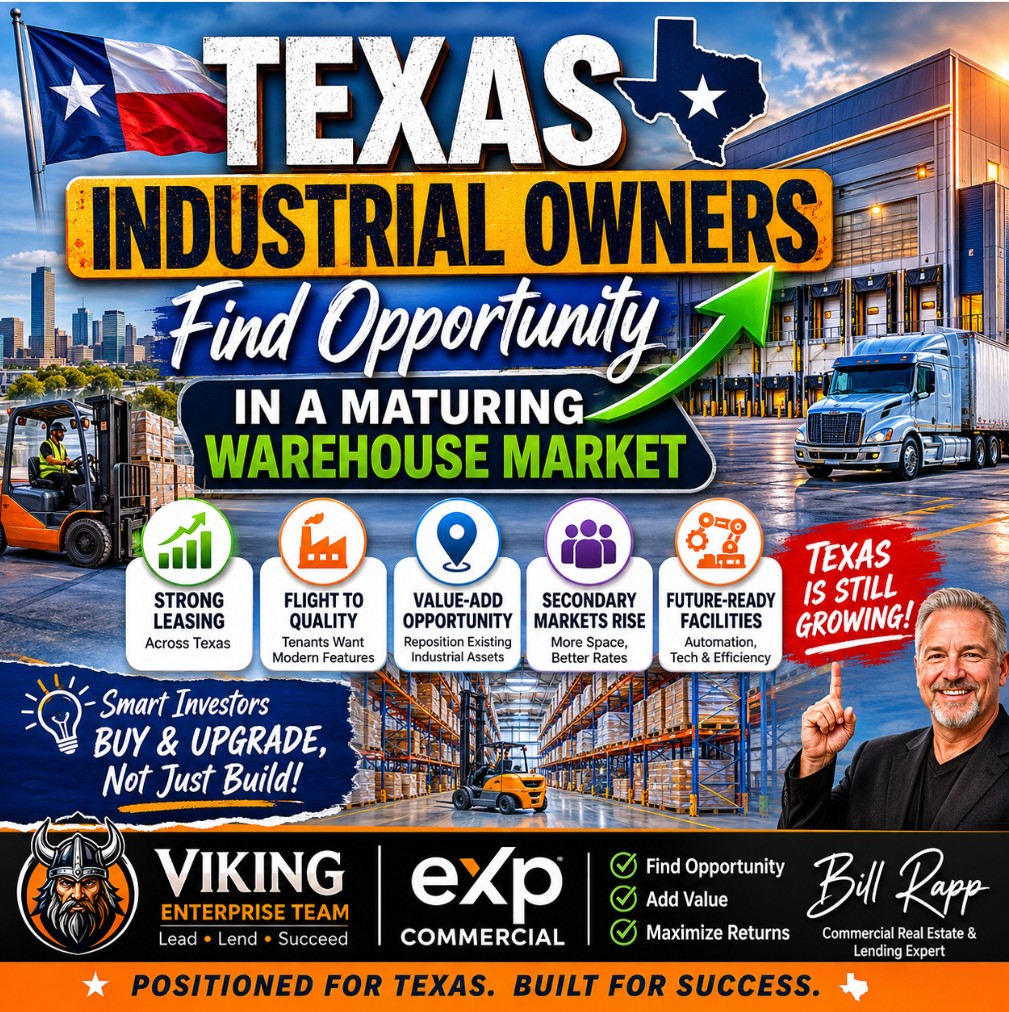 🏭 Texas Industrial Real Estate Opportunities: Why Value-Add Warehouses Are the Next Big Investment 🚀