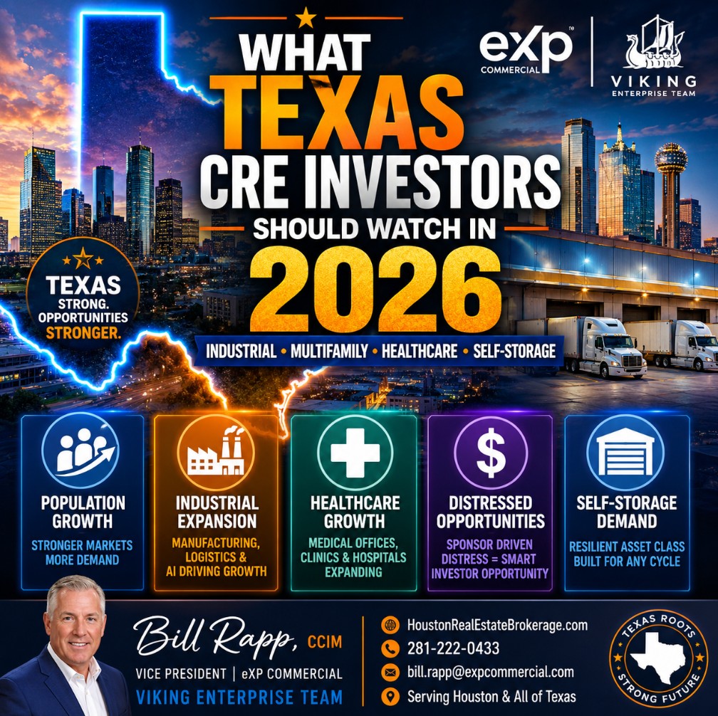 🚀 Texas Commercial Real Estate Outlook 2026: What Smart Investors Should Watch This Year 🏢📈