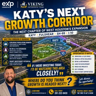 🚀 Katy's Next Growth Corridor: Where Smart Commercial Real Estate Investors Are Looking 👀