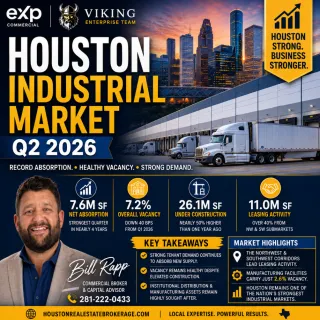 🏭 Houston Industrial Real Estate Market Q2 2026: Record Demand Fuels Another Breakout Quarter 🚀