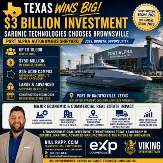 🚢 Texas Lands $3 Billion Port Alpha Shipyard: How Brownsville Is Becoming America's Next Manufacturing Powerhouse 🇺🇸