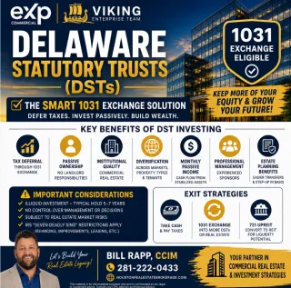 🏢 Delaware Statutory Trusts (DSTs): The Smart 1031 Exchange Strategy for Passive Real Estate Investing 💰