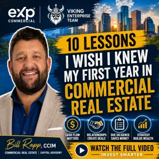 🚀 What I Wish I Knew My First Year in Commercial Real Estate (Before It Cost Me Thousands) 🏢