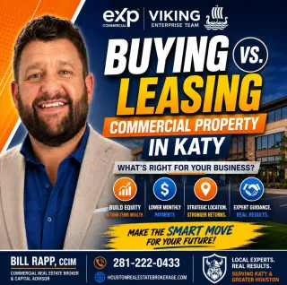 🏢 Buying vs. Leasing Commercial Property in Katy: Which Is Better for Your Business? 🔑