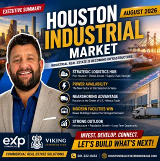 🏭 Houston Industrial Real Estate 2026: Why Logistics, Power & Nearshoring Are Reshaping the Market 🚢