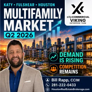 🏙️ Katy, Fulshear & Houston Multifamily Market Q2 2026: Demand Rises as Competition Continues 📈