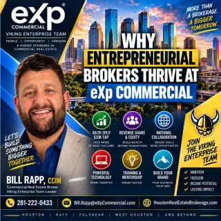🚀 Why Entrepreneurial Commercial Real Estate Brokers Thrive at eXp Commercial 📈