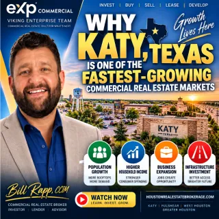 🚀 Why Katy, Texas Is One of the Fastest-Growing Commercial Real Estate Markets 🏢📈