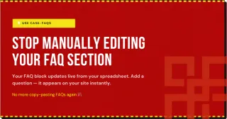 How to Create an Auto-Updating FAQ Section for Your Website