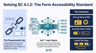 Fillable Form Accessibility at Scale: What SC 4.1.2 Requires in High-Volume Document Environments
