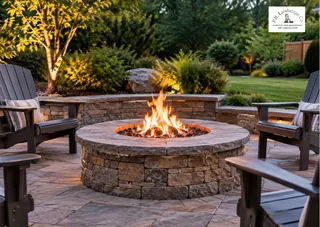 Firepit Building in Sudbury, MA | Design & Safety
