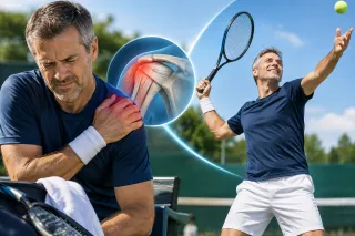 IL TENNIS È LA TUA PASSIONE. DAVVERO UNA LESIONE DEL SOVRASPINATO DEVE FARTI SMETTERE?