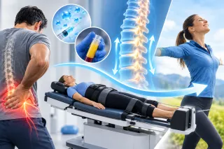  ERNIA DEL DISCO: PERCHÉ DECOMPRIMERE E ALLUNGARE LA COLONNA DOPO OZONOTERAPIA E PRP