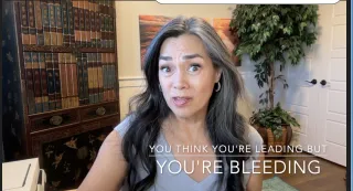 You Think You’re Leading… But You’re Bleeding All Over Your Marriage