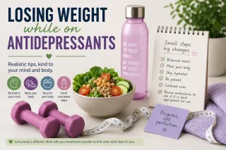 Weight loss and antidepressant medication