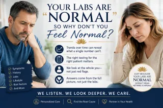 "Normal" labs may NOT be normal