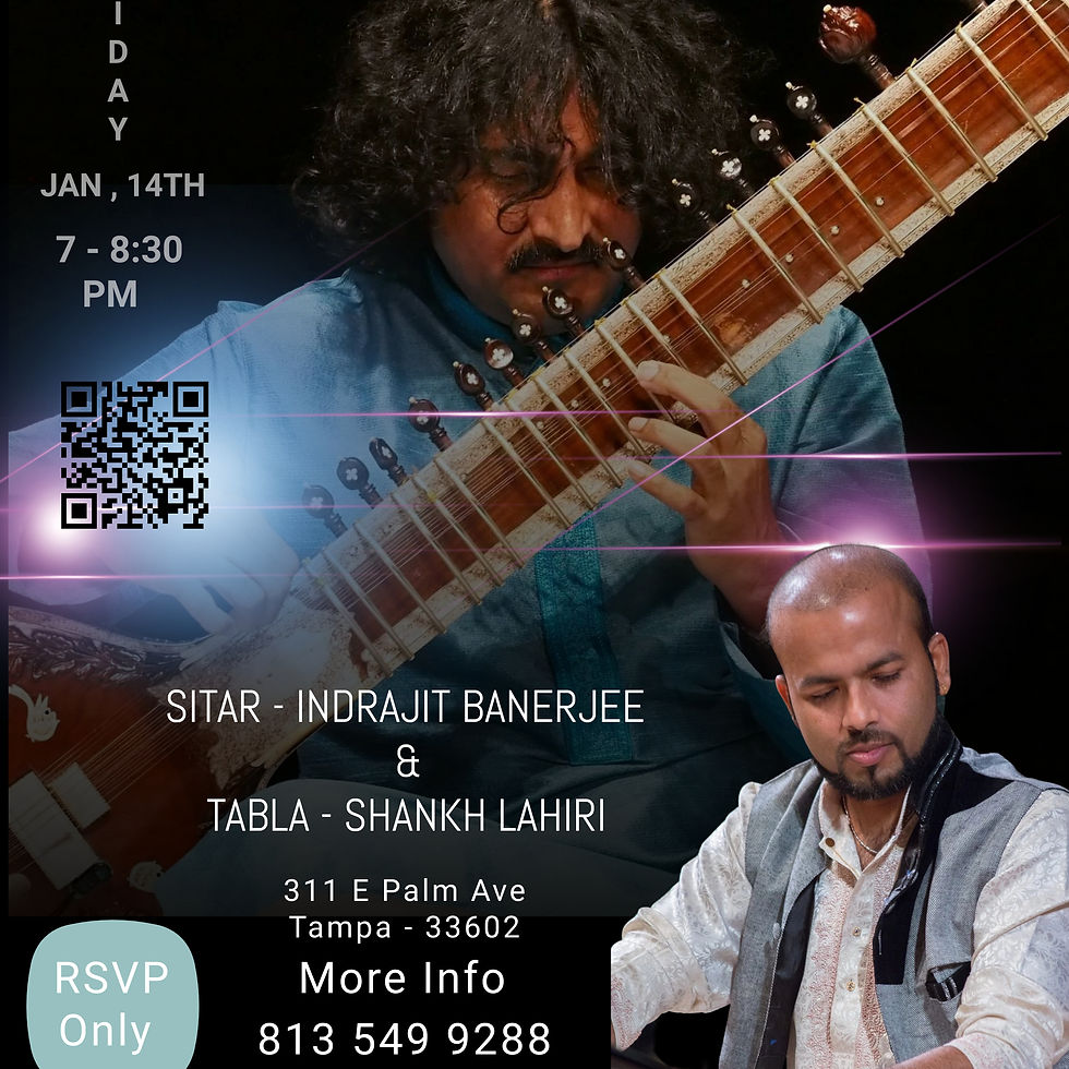 Sitar & Tabla Instrumental Concert