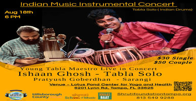 Indian Classical Instrumental Concert - Tabla Solo