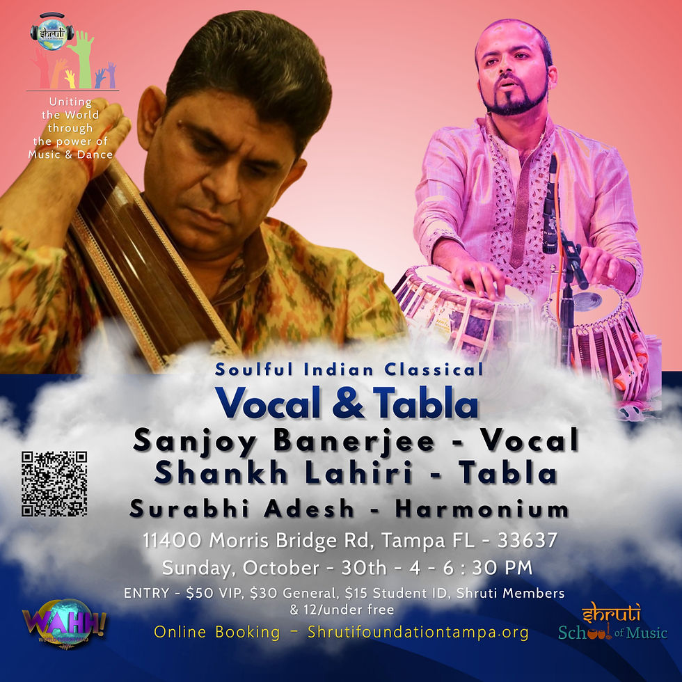 Soulful Indian Classical Vocal Concert