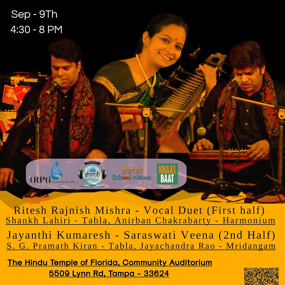 Tampa Bay Indian Music Festival - 2023