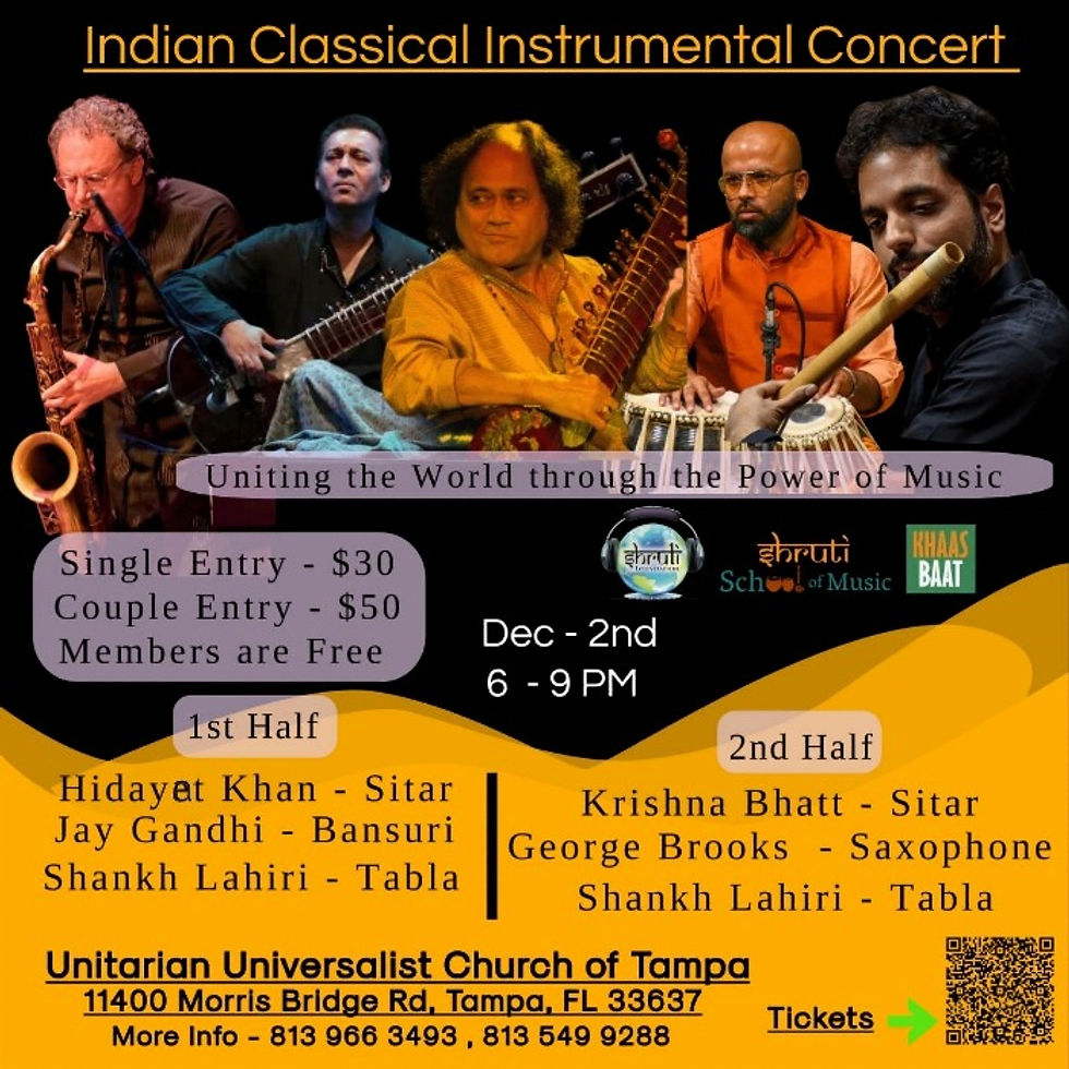Indian Classical Instrumental Concert