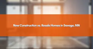 New Construction vs. Resale Homes in Savage, MN