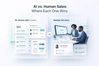 AI vs. Human Sales: Where Each One Wins