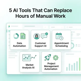 5 AI Tools That Can Replace Hours of Manual Work